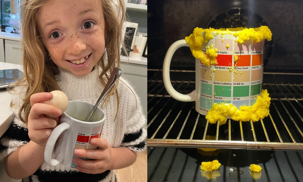 Cake in a (50 Shades of Hong Kong) mug recipe!
