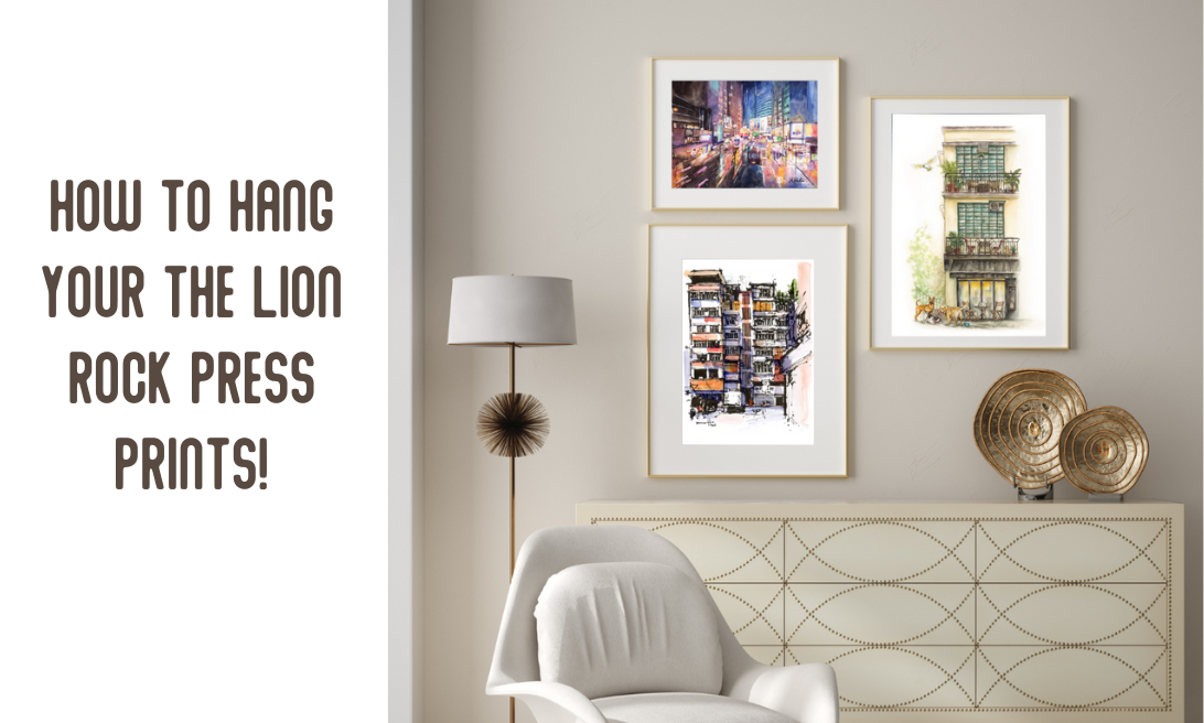 Some tips and inspiration for hanging artwork and photography!