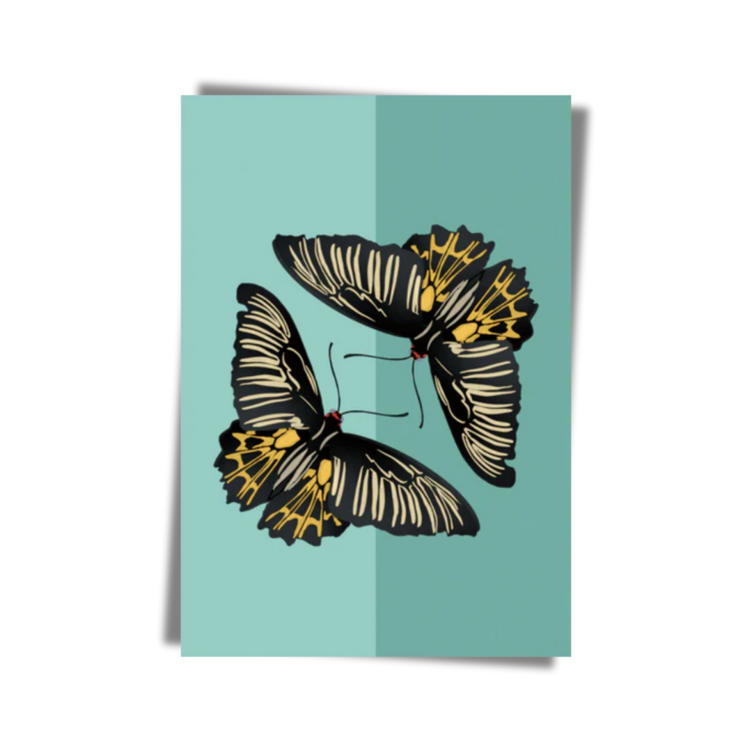 GREETING CARD: Butterflies