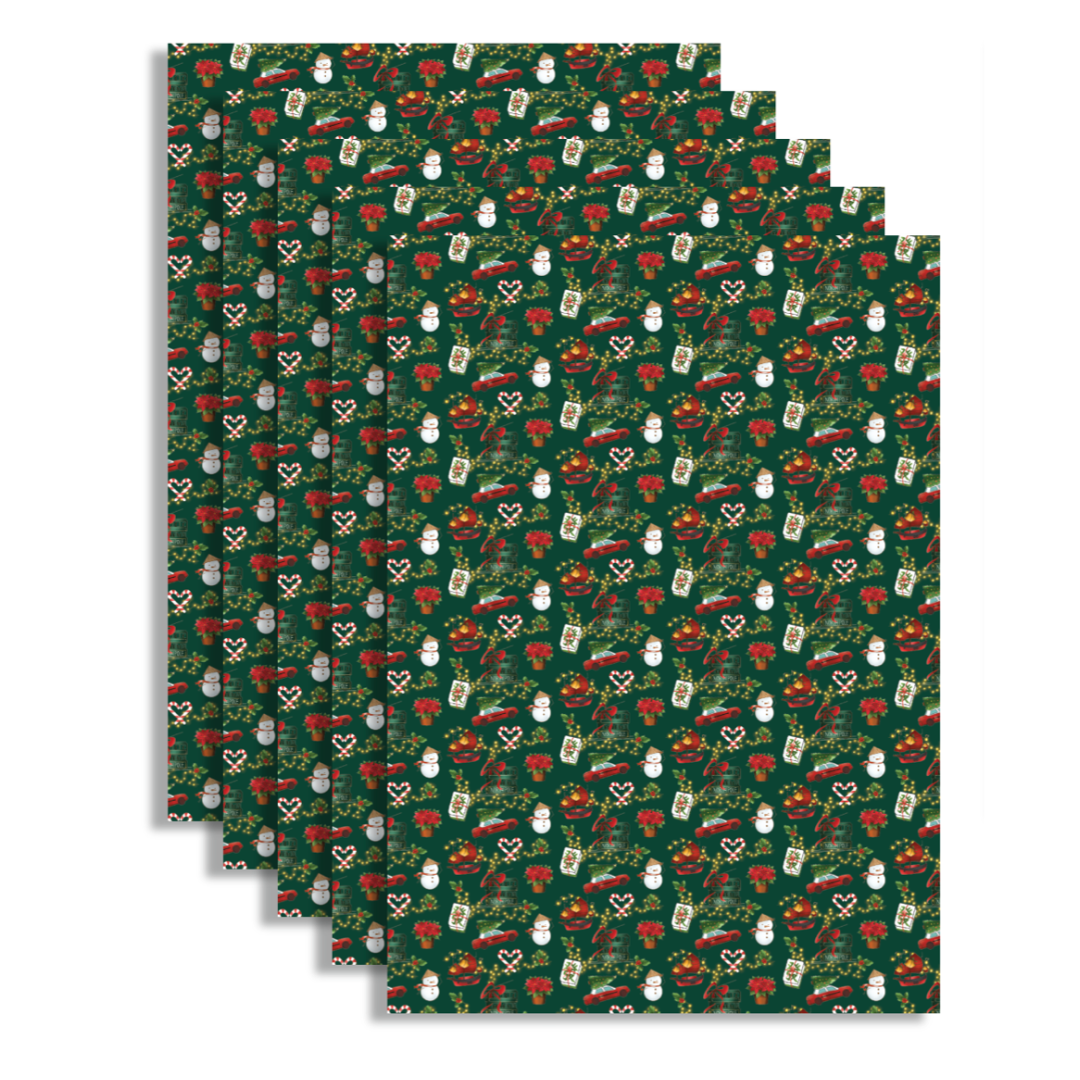CHRISTMAS CHARITY GIFT WRAP & GIFT TAGS: 20 piece bundle