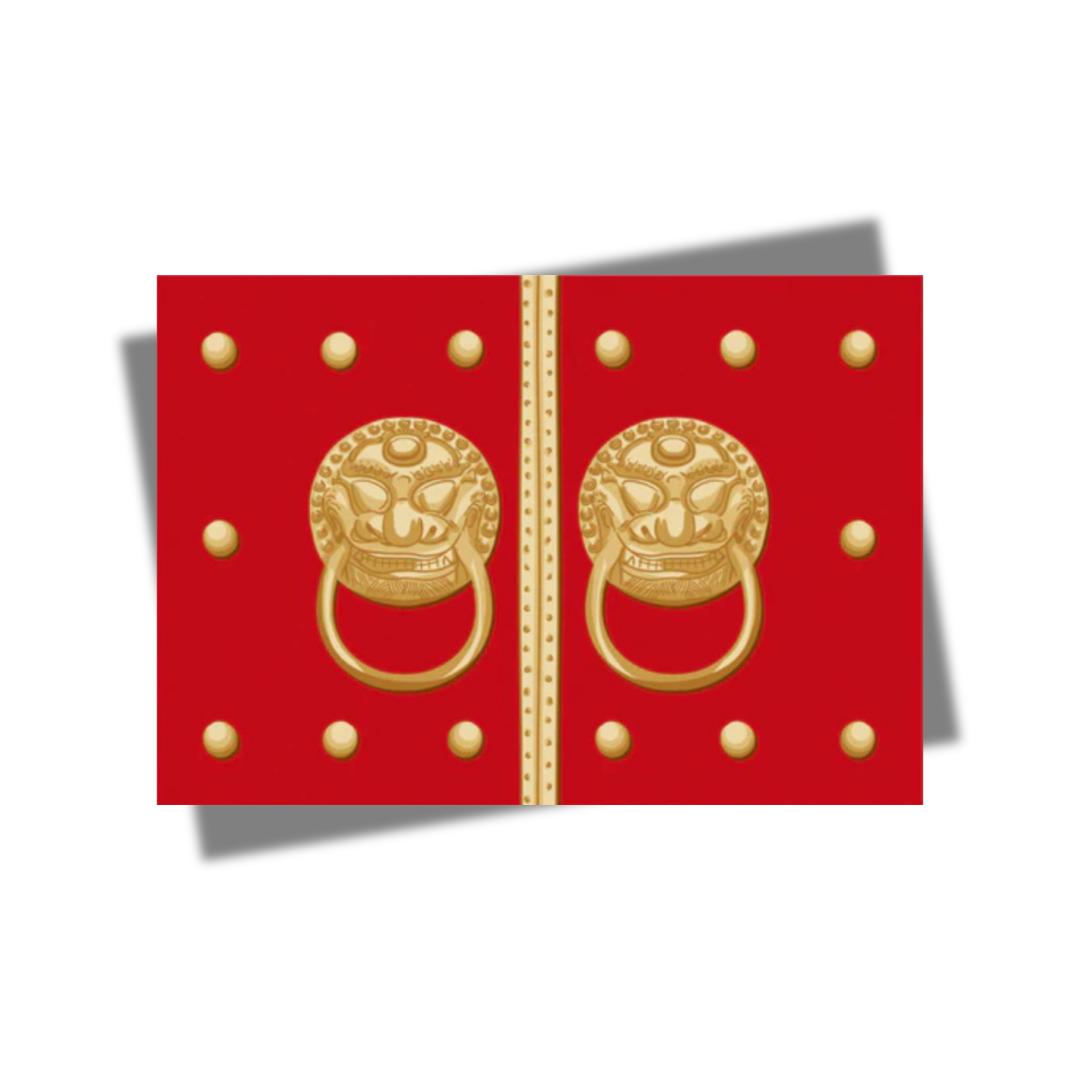 GREETING CARD: Door Knockers