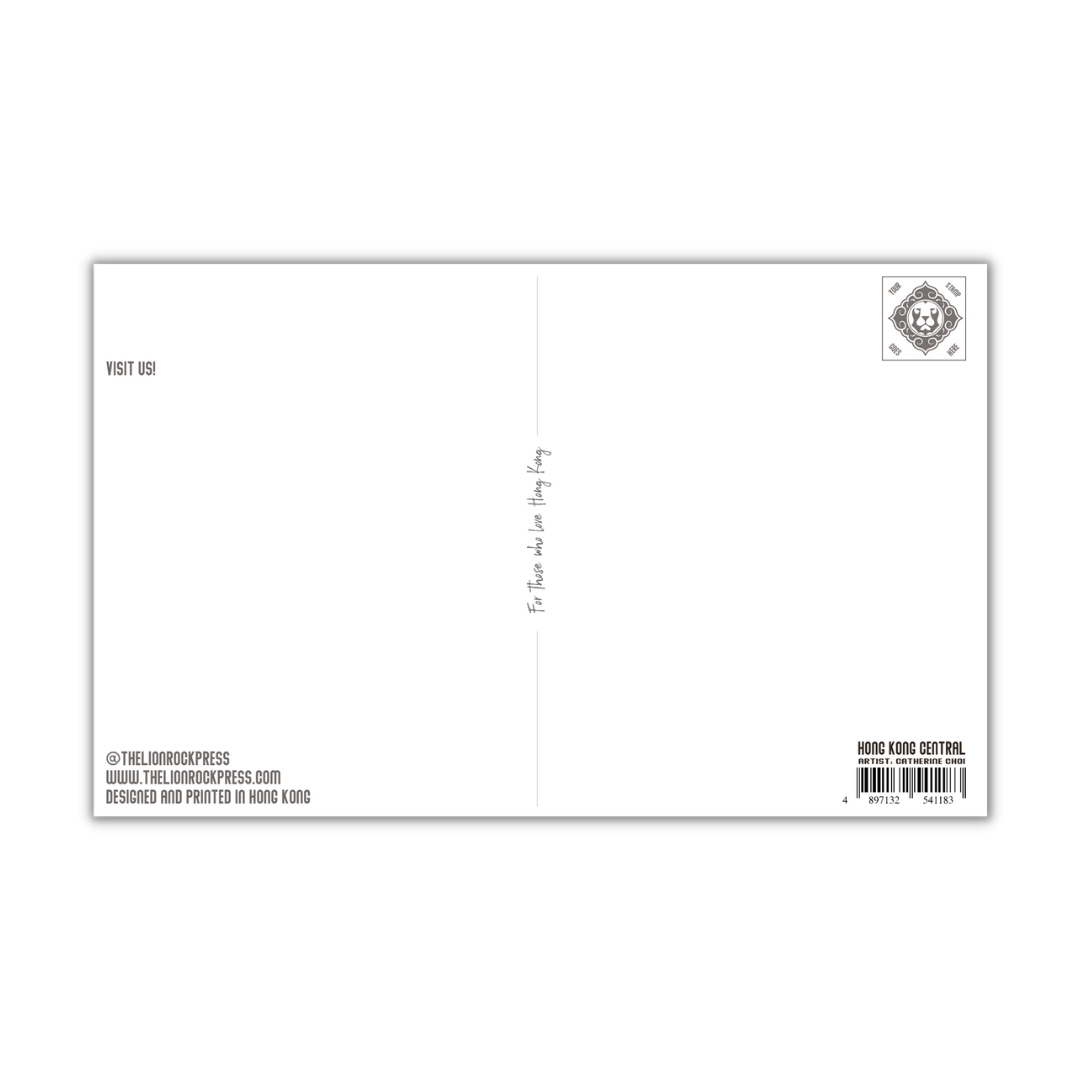 LRP POSTCARD: Hong Kong Doodle
