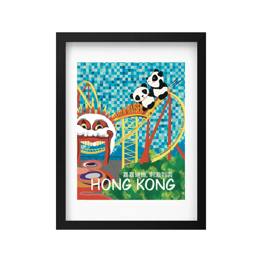 ARTIST AARTI PRINT: Jia Jia & De De – Thrilling to the Max