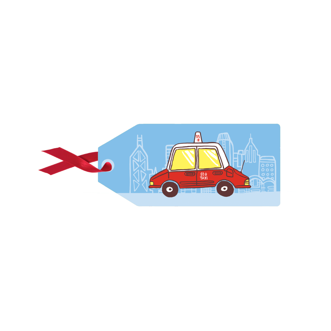 GIFT TAG: Central Taxi