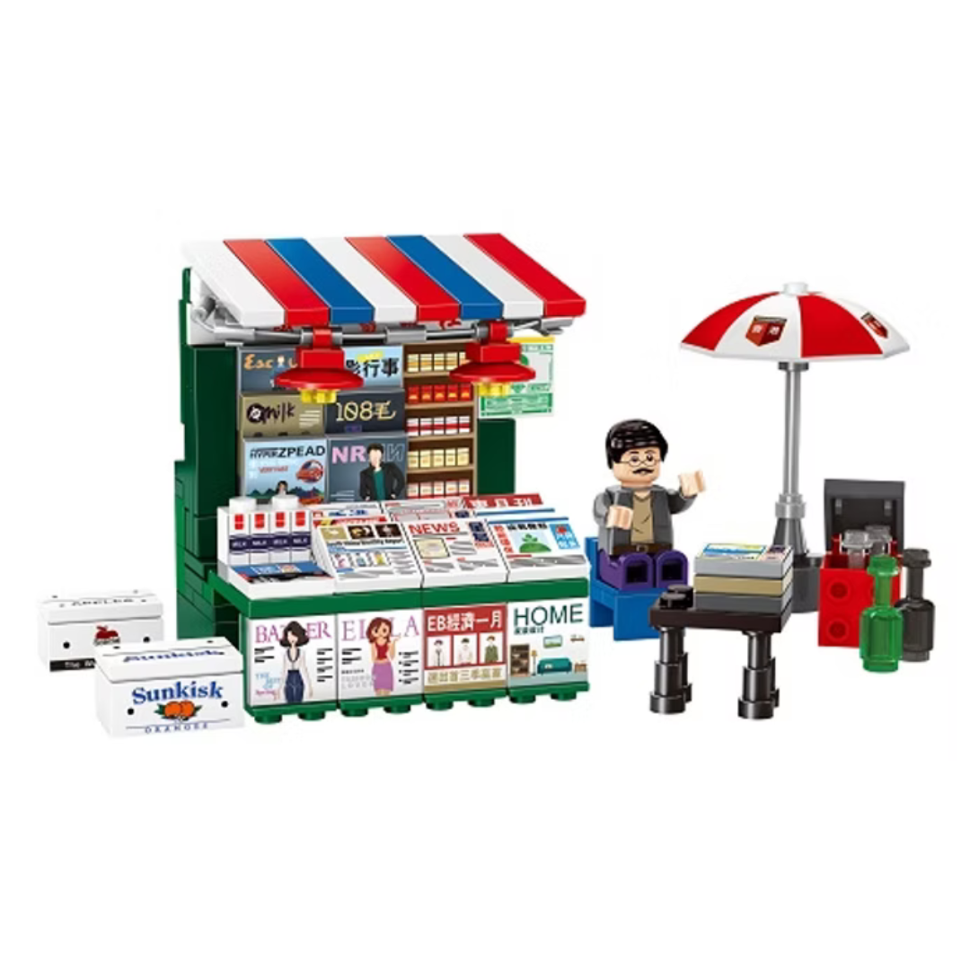 BUILDING BLOCKS: News Stall