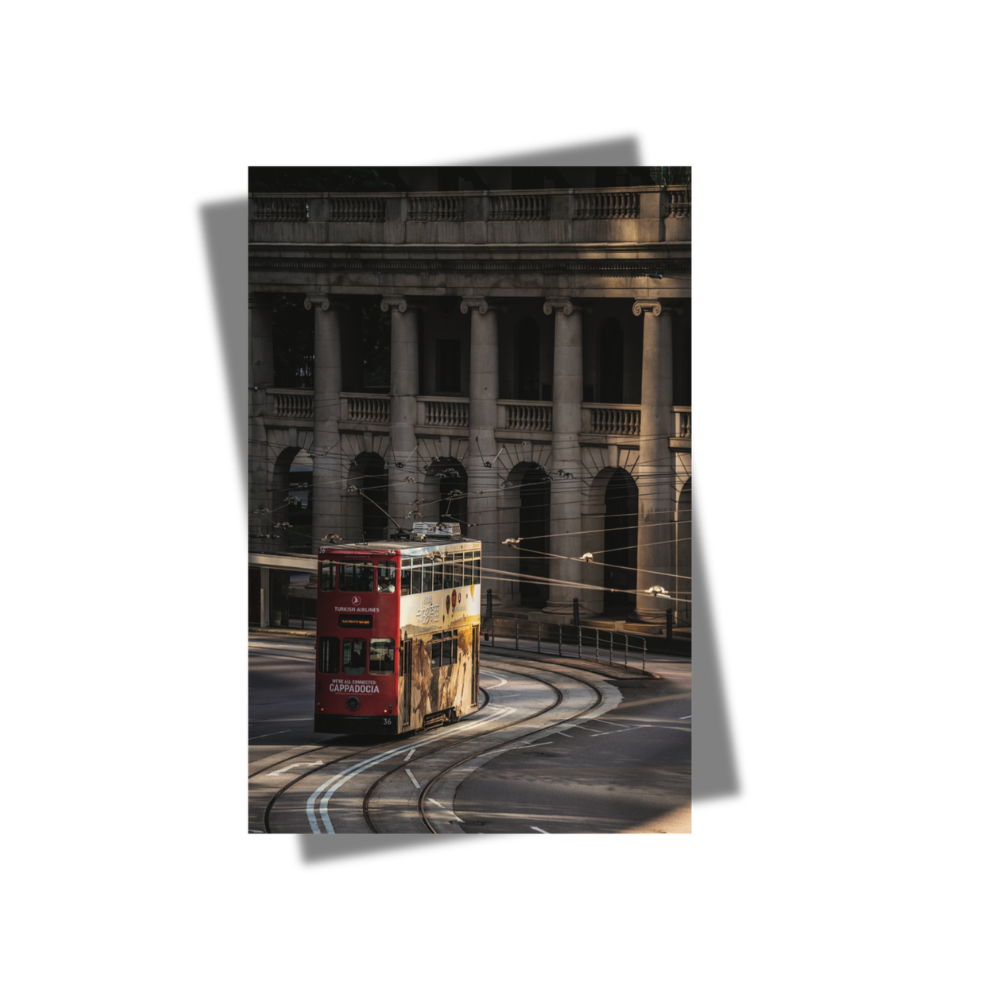 LRP POSTCARD: Tram