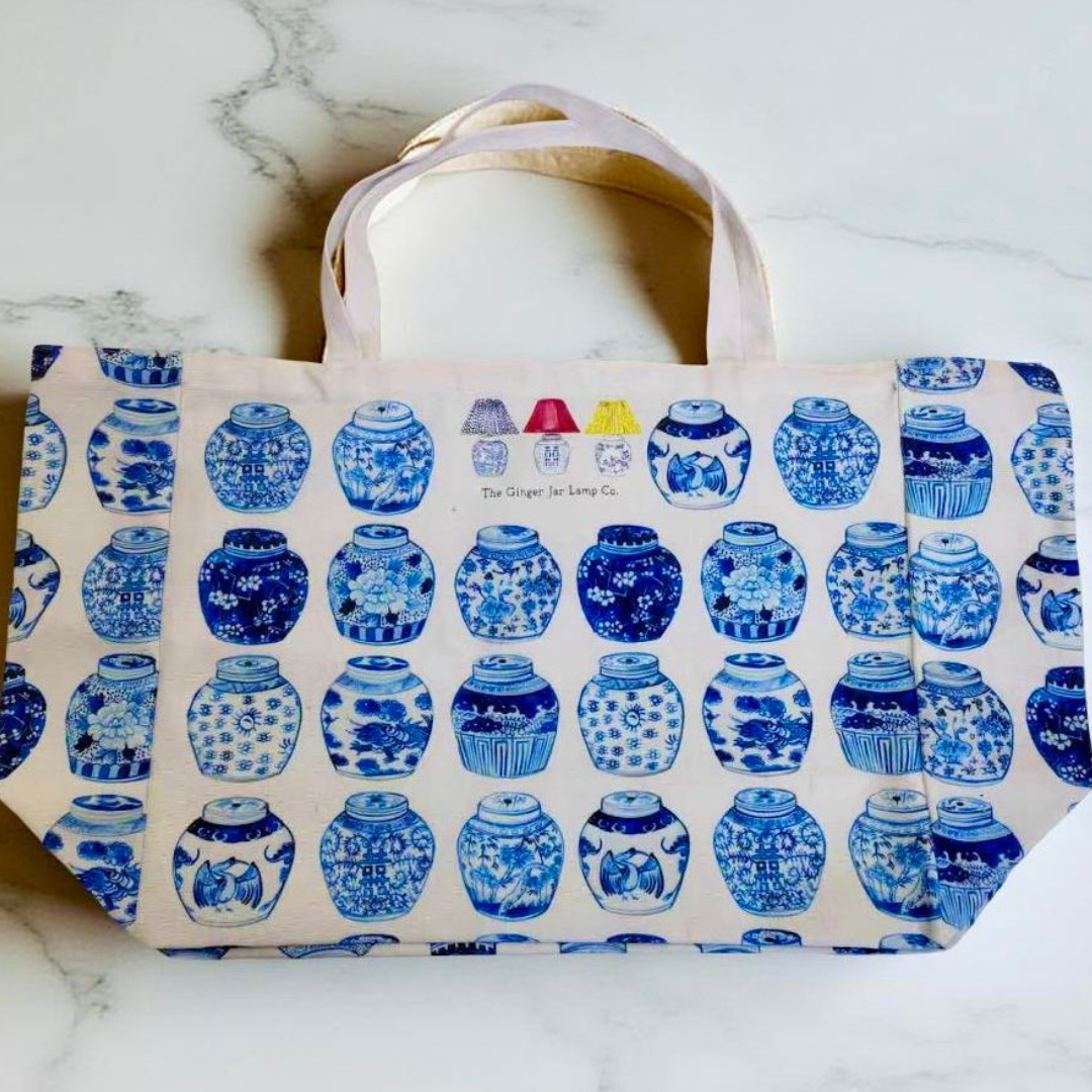 TOTE BAG: Ginger Jars