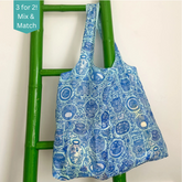 FOLDABLE SHOPPING BAG: Chinoiserie