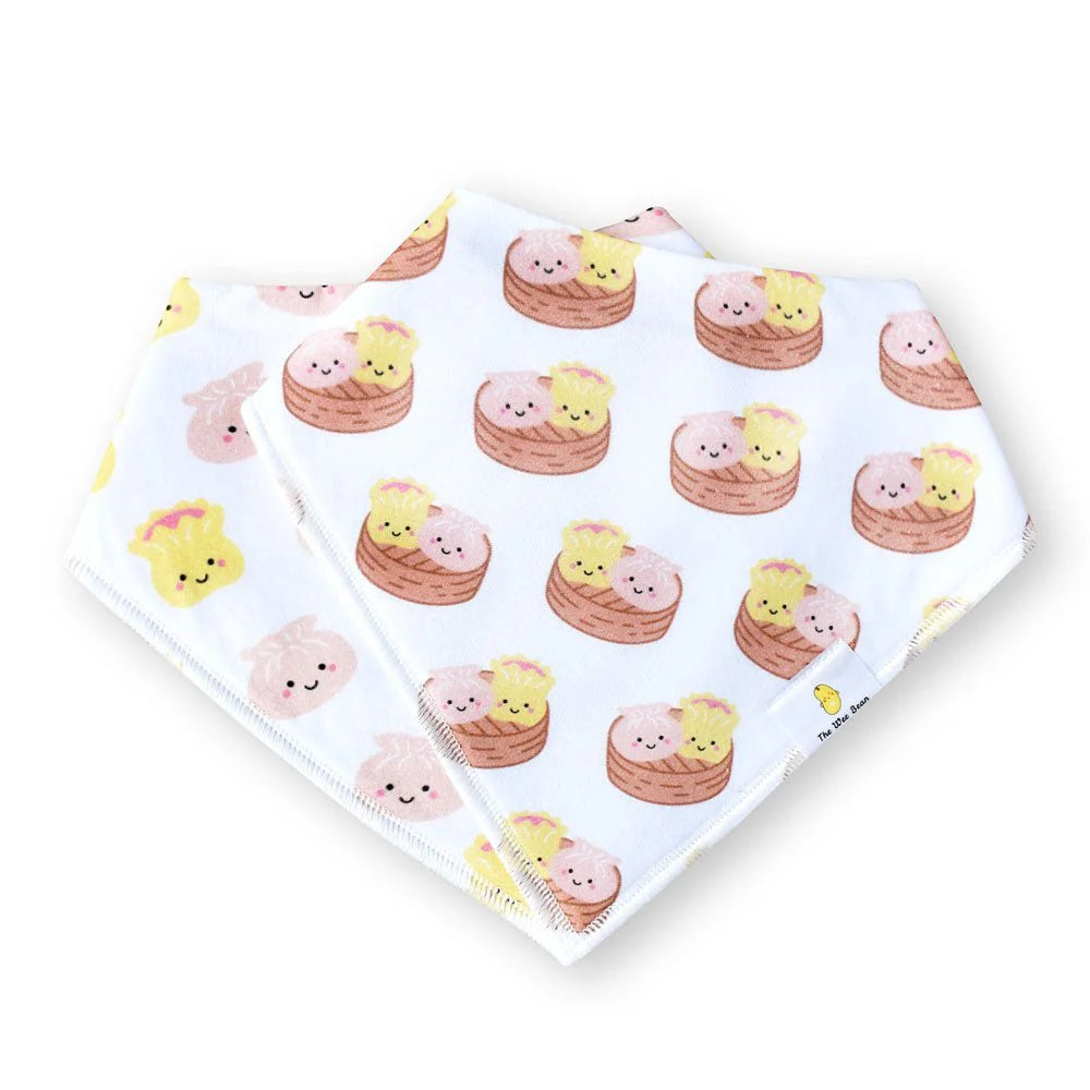 ORGANIC BIBS 2PCS SET: Dim Sum Duo