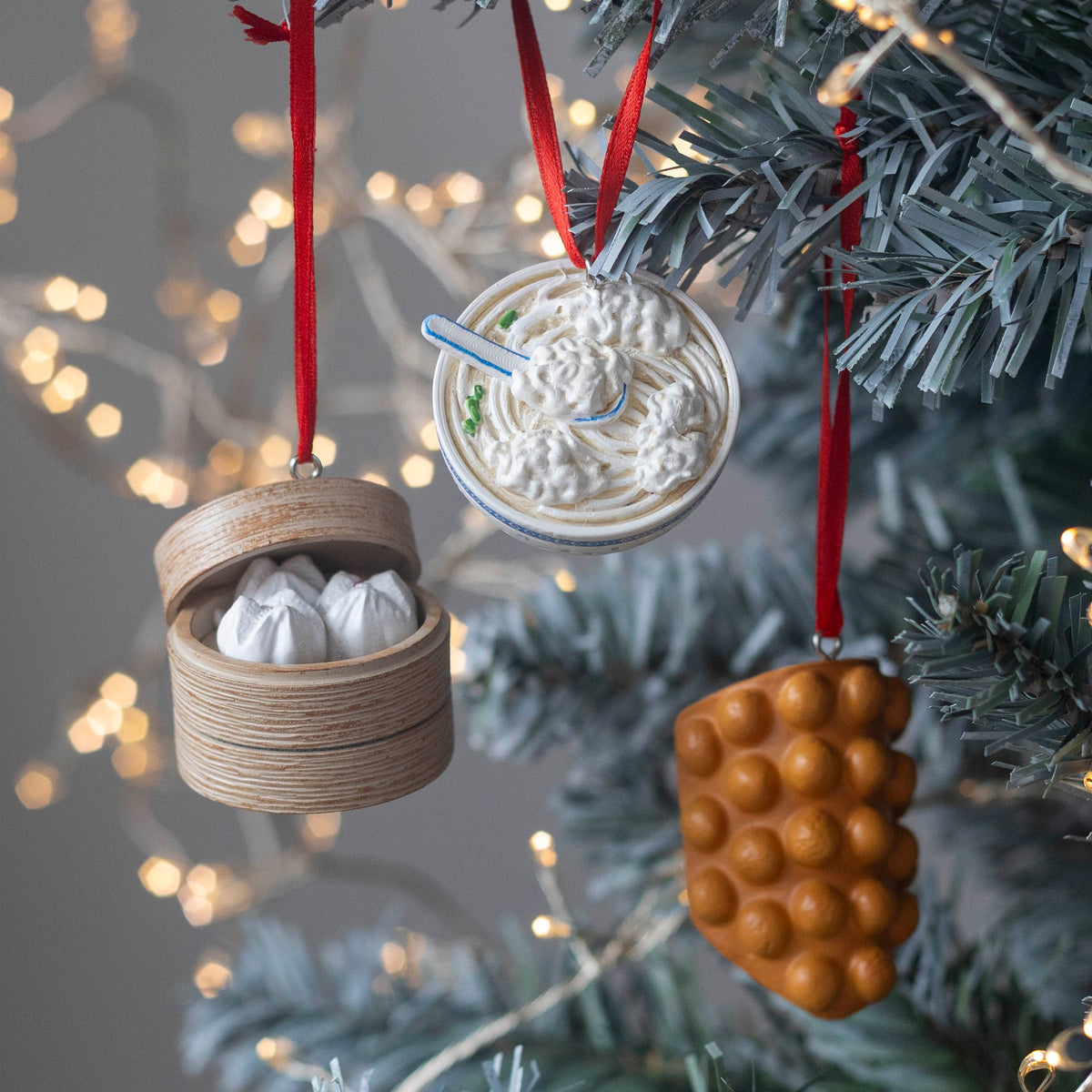 HANGING DECORATIONS: 3-Piece Foodie Set