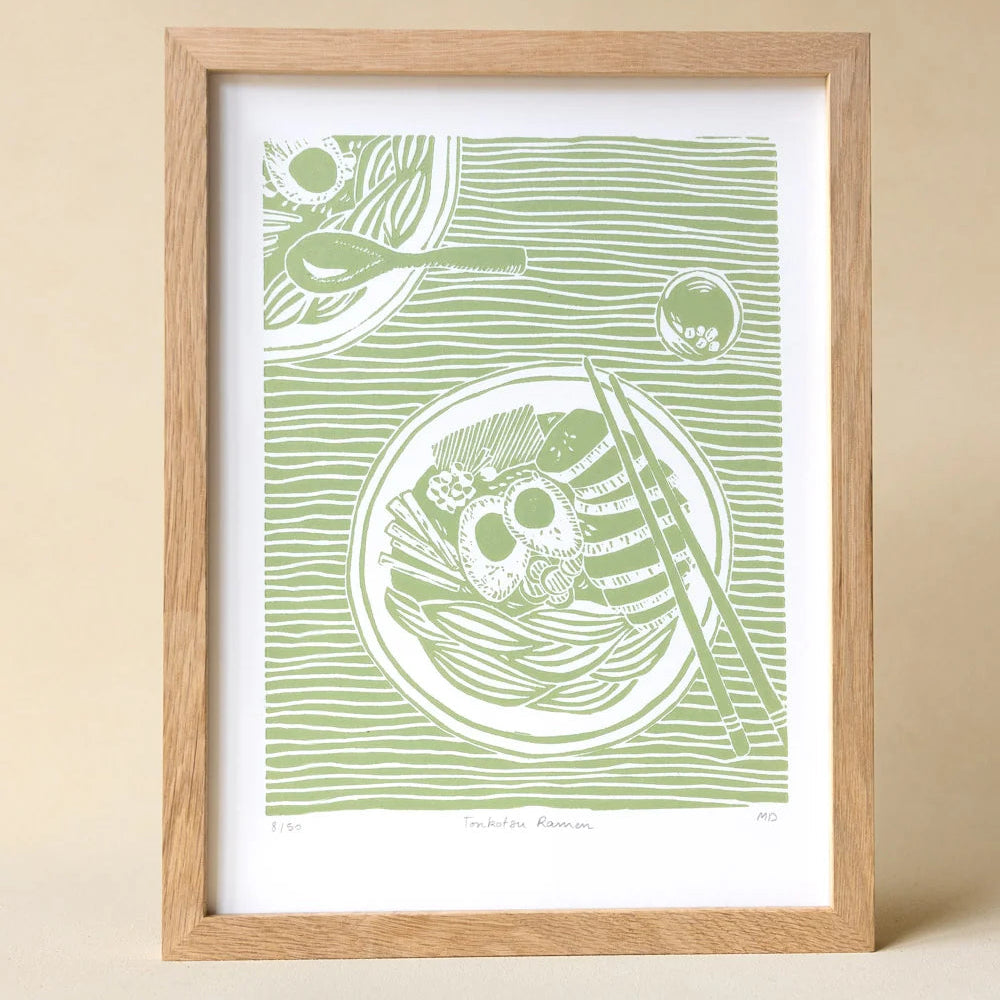 COULEUR AUBE PRINT: Tonkotsu Ramen