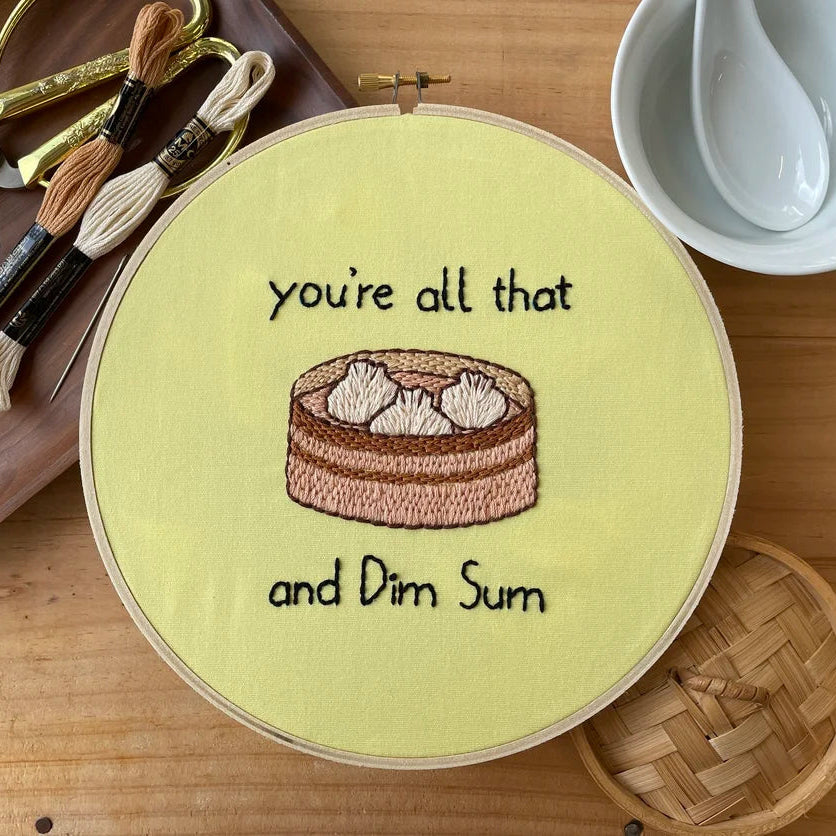 EMBROIDERY KIT: Dim Sum