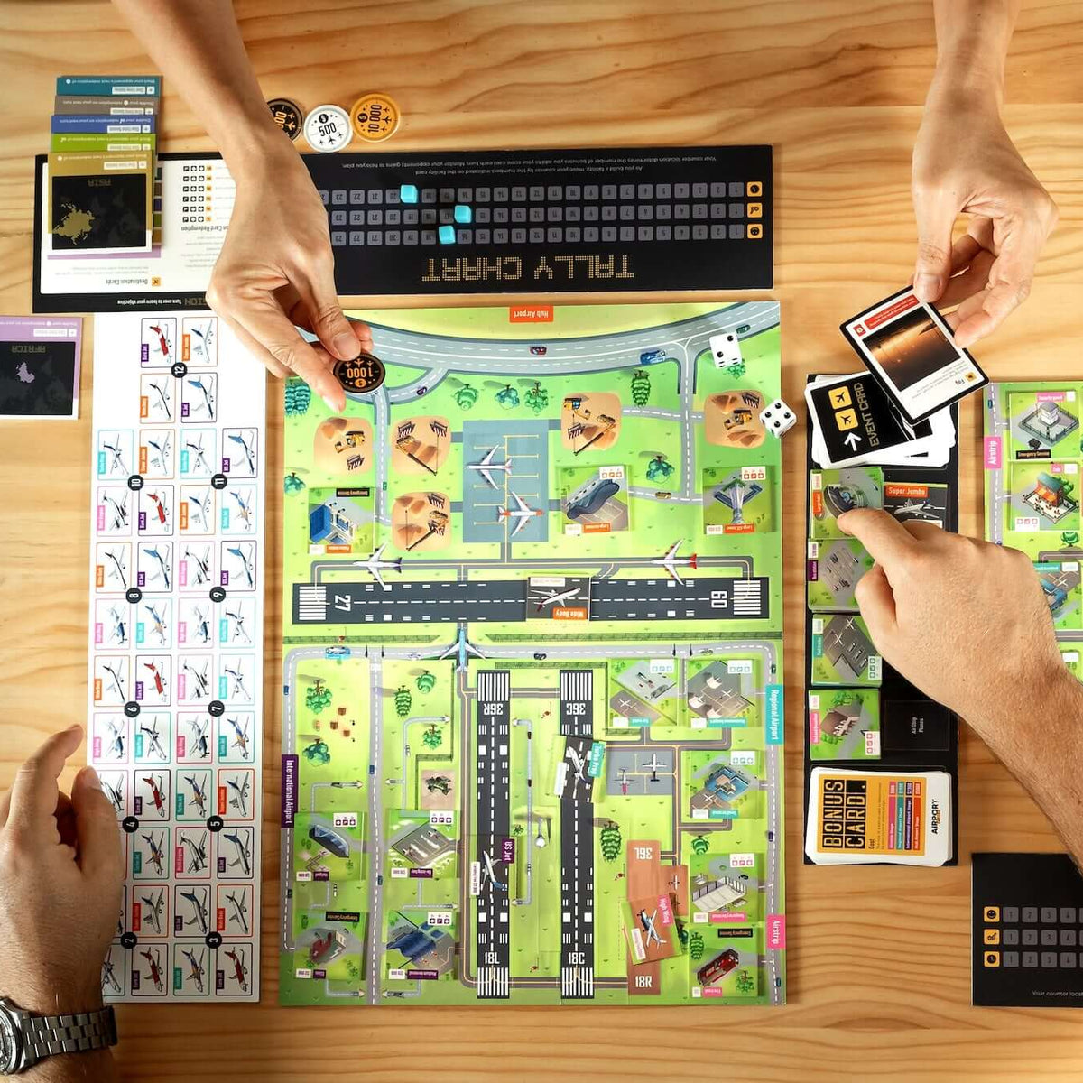 BOARD GAME: Airport Empire- Tycoon Board Game