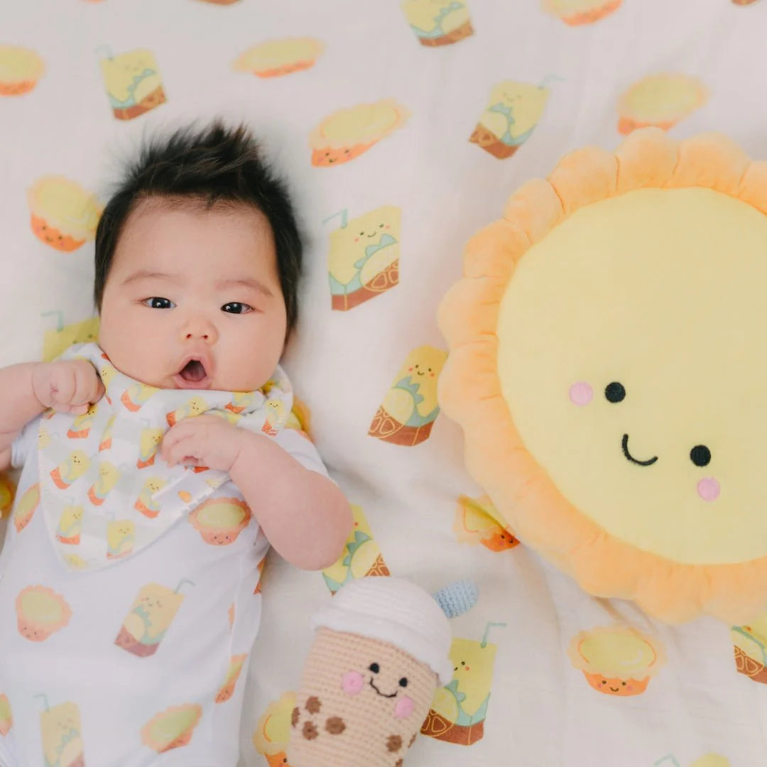 SNUGGLE PLUSHIE: Egg Tart
