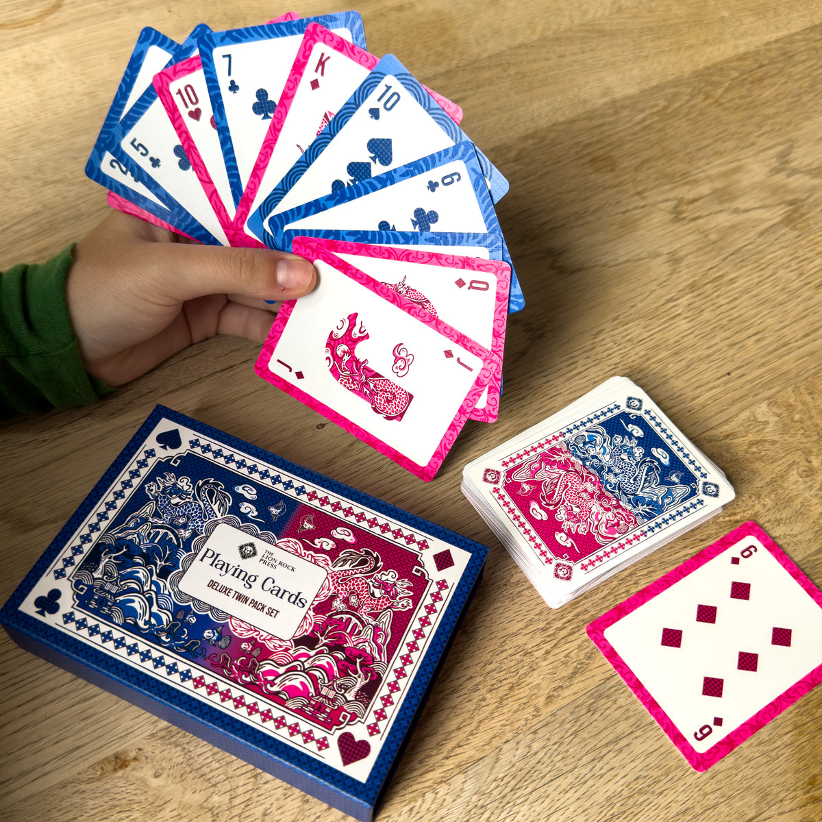 DELUXE PLAYING CARDS: Chinoiserie Twin Pack