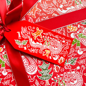 CHRISTMAS CHARITY GIFT WRAP AND TAGS: 10 sheets