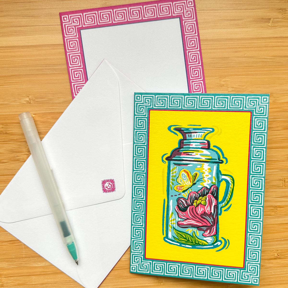 BOXED NOTECARDS: Vintage Tea Lovers (set of 8)