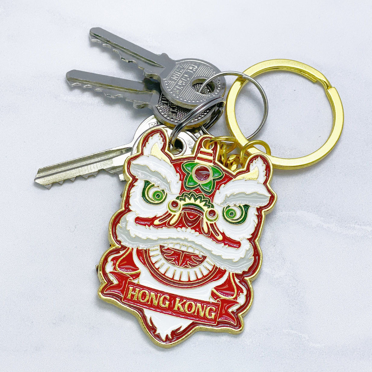 KEYRING: Lion Dance