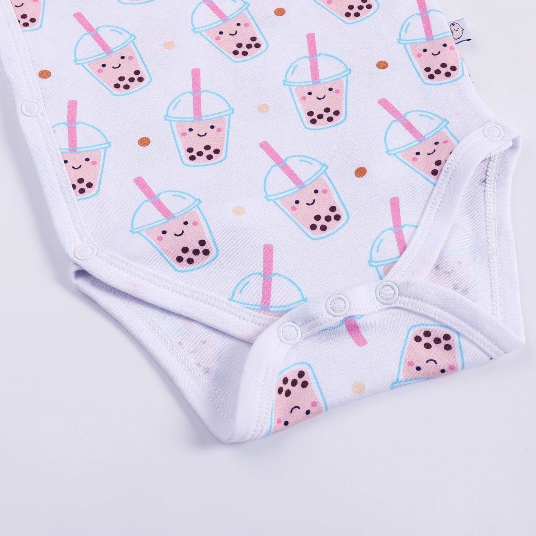 ORGANIC COTTON ONESIE: Boba