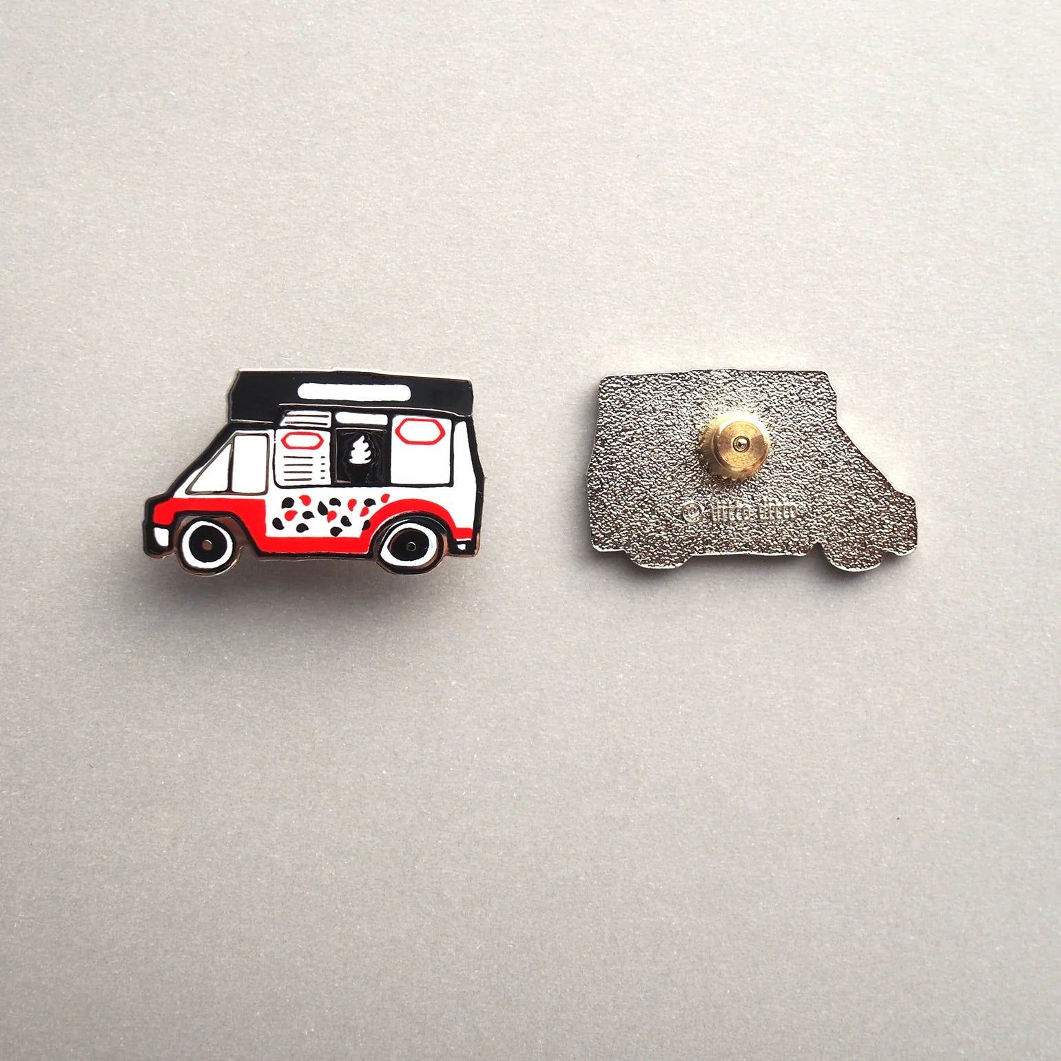 ENAMEL PIN: ice cream truck