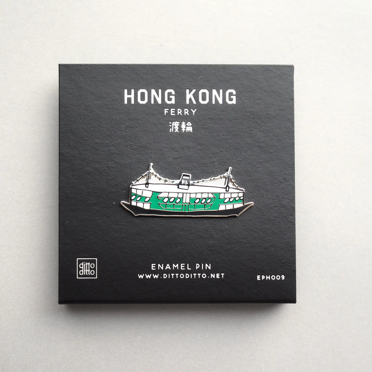 ENAMEL PIN: ferry