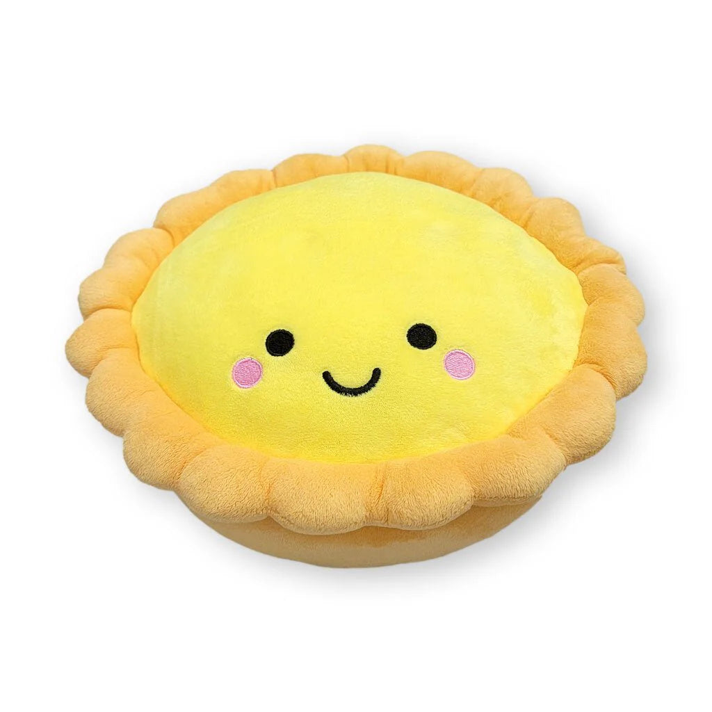 SNUGGLE PLUSHIE: Egg Tart