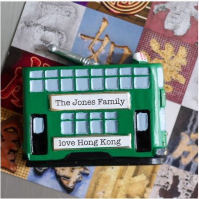PERSONALISED MAGNET: Tram (3 colours)