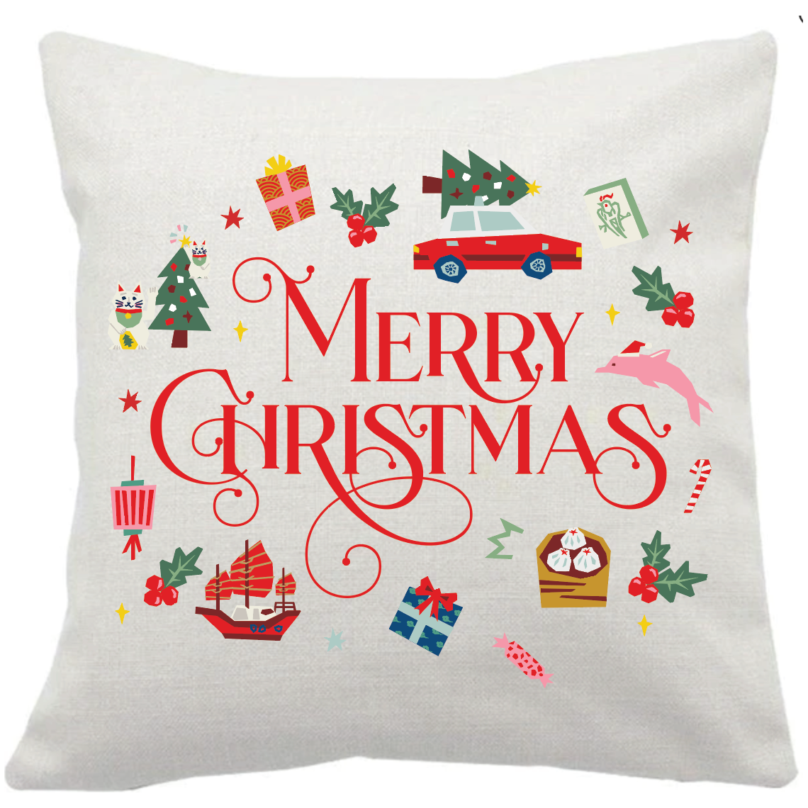 CUSHION: Festive Medley
