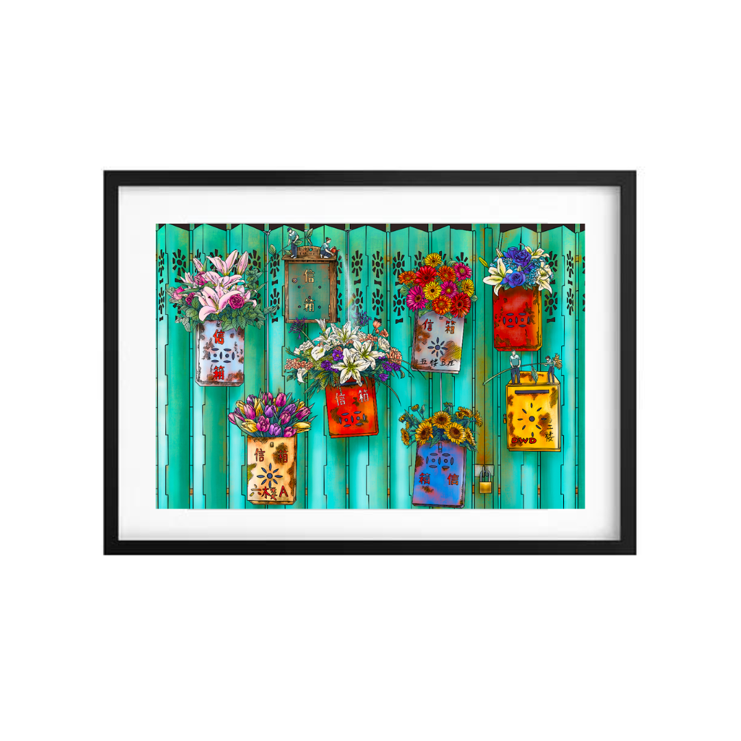 DWD PRINT: Petals and Parcels