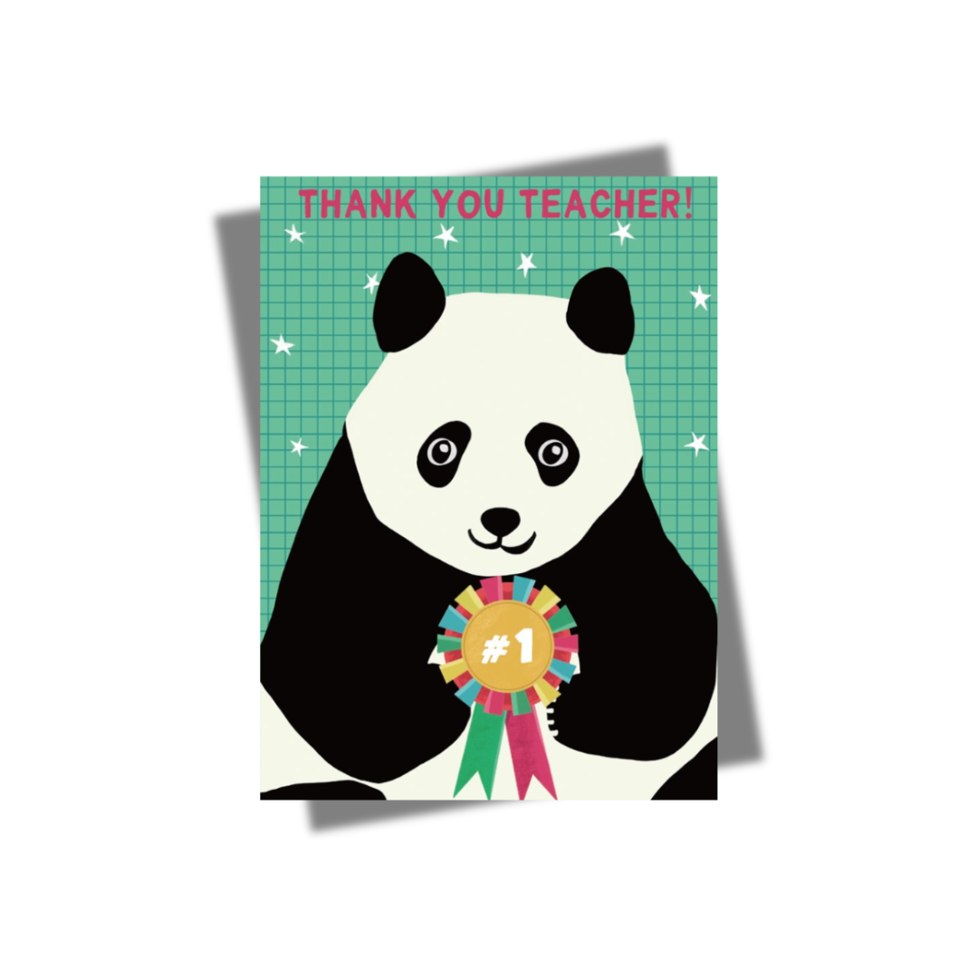 GREETING CARD: No.1 Teacher