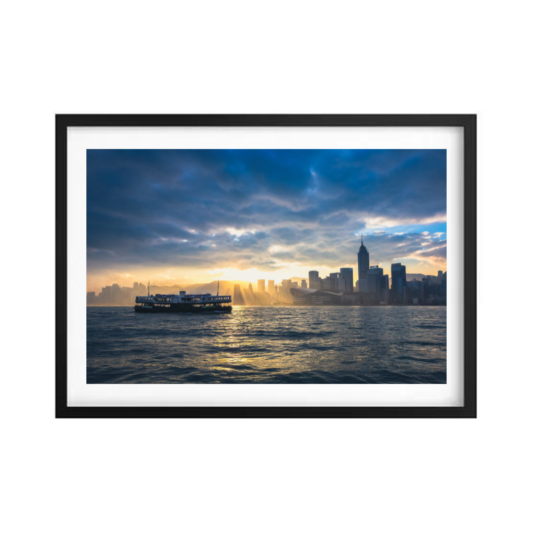 COLLECTOR'S PRINT - Ferry at Sunrise
