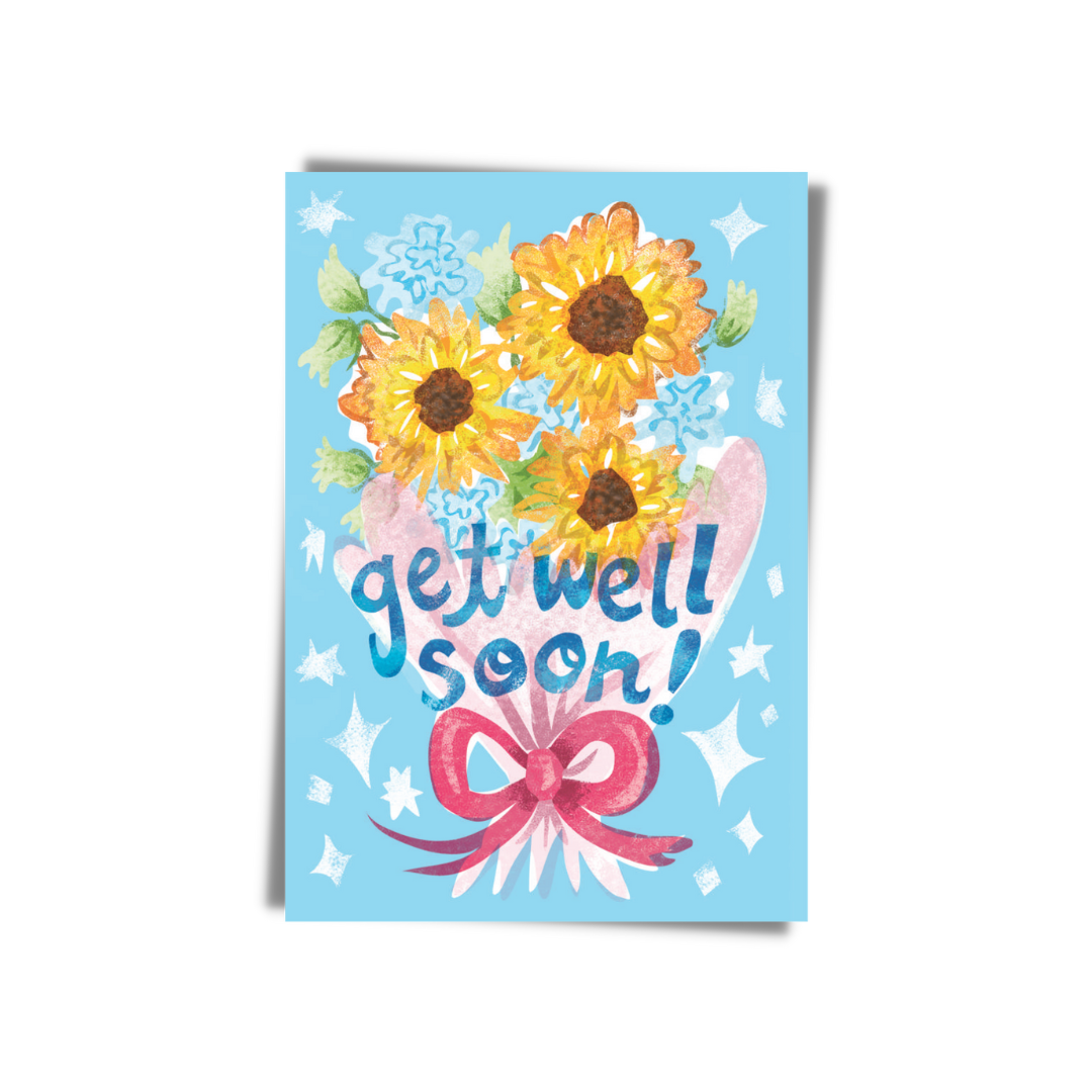 GREETING CARD:  Get Well Soon