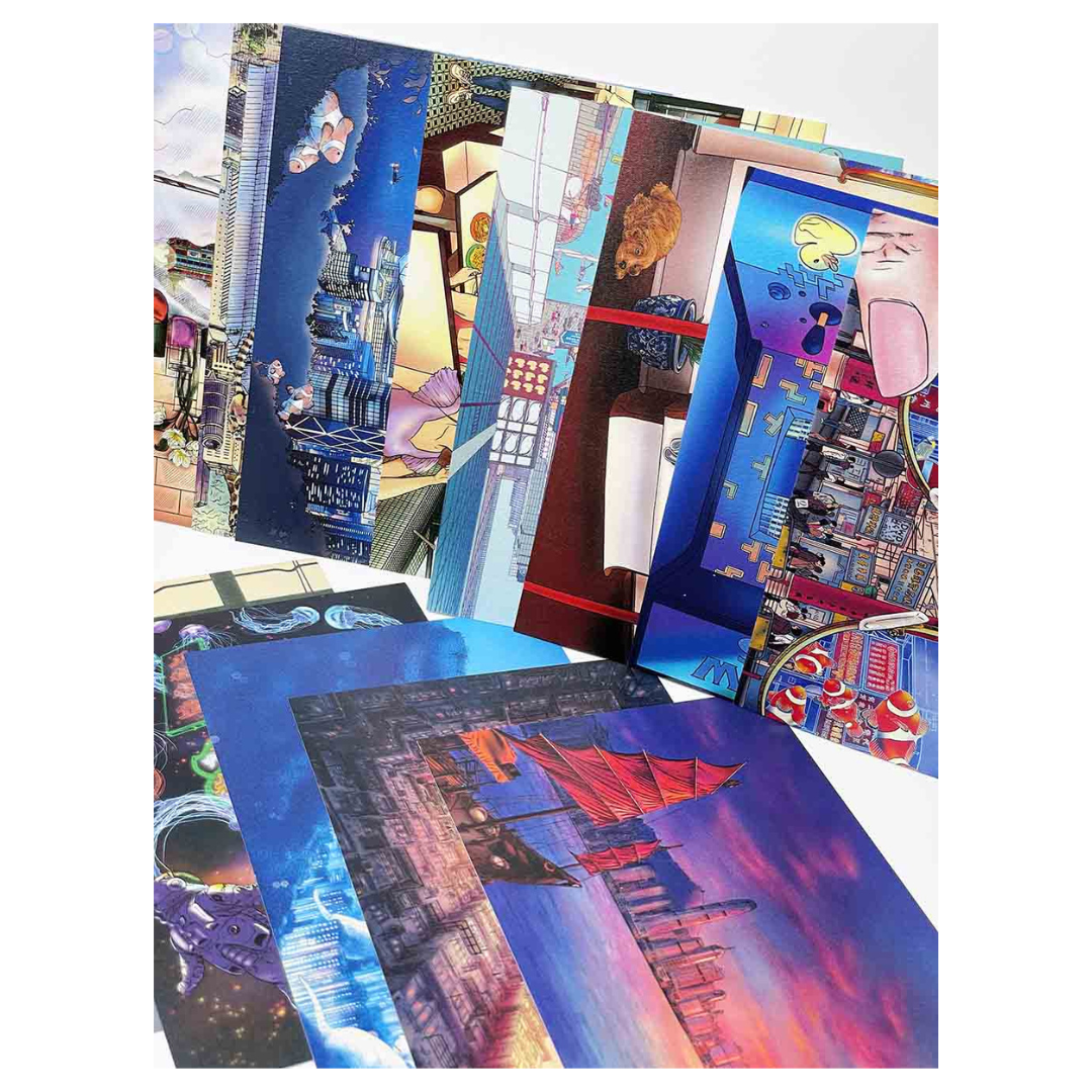 POSTCARDS: DWD (13 designs)
