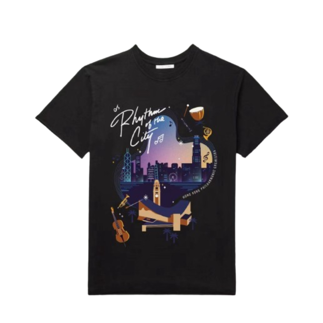 ADULT T-SHIRT: Rhythm of the City (4 sizes)