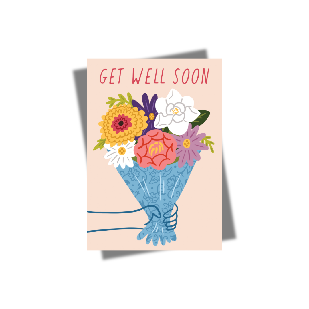GREETING CARD: Get Well Soon
