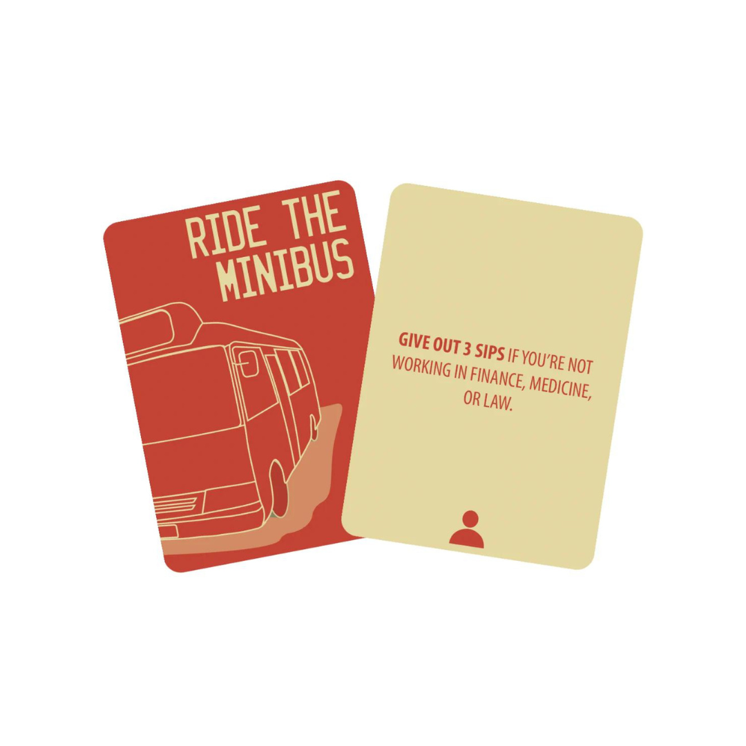 ADULT CARD GAME: Ride the Minibus