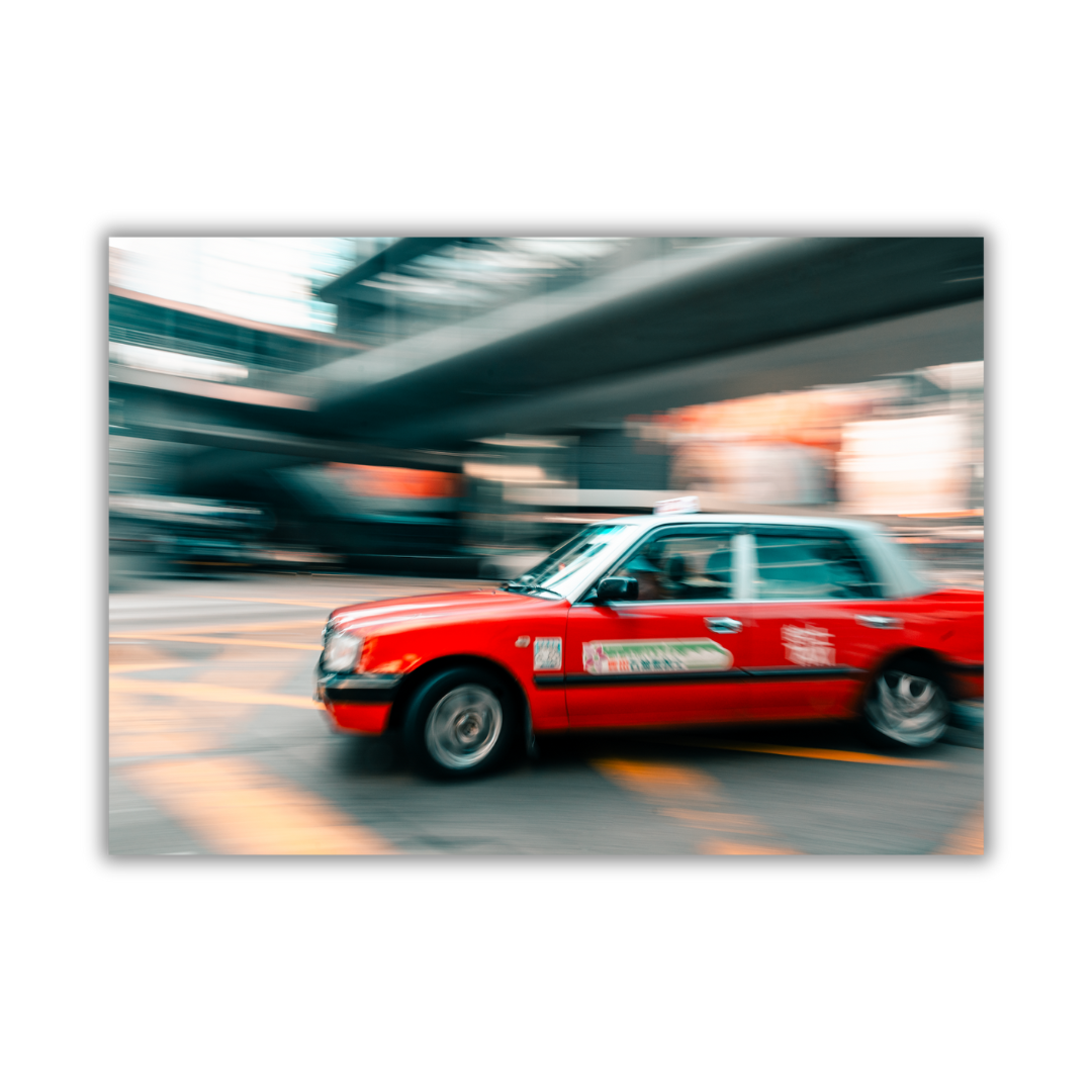 MICHAEL KURZEWSKI PRINT - Turbo Taxi (45x30cm)