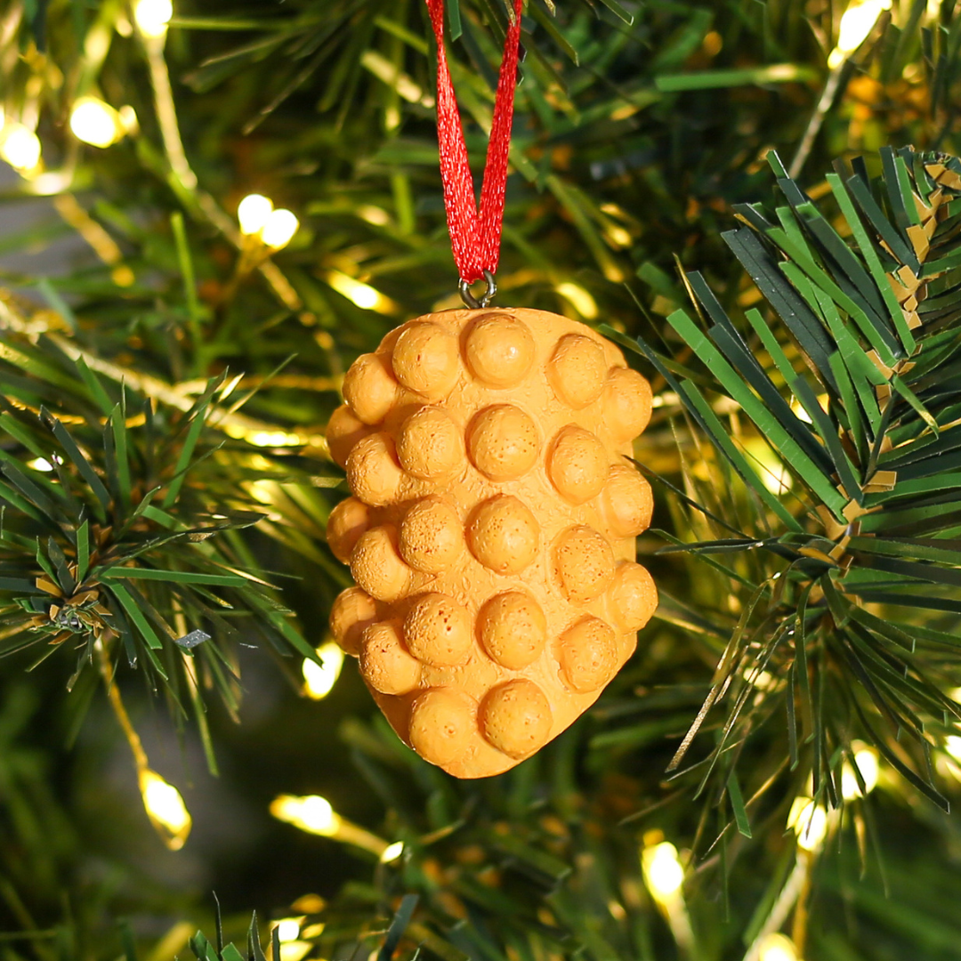 HANGING DECORATION: Egg Waffle