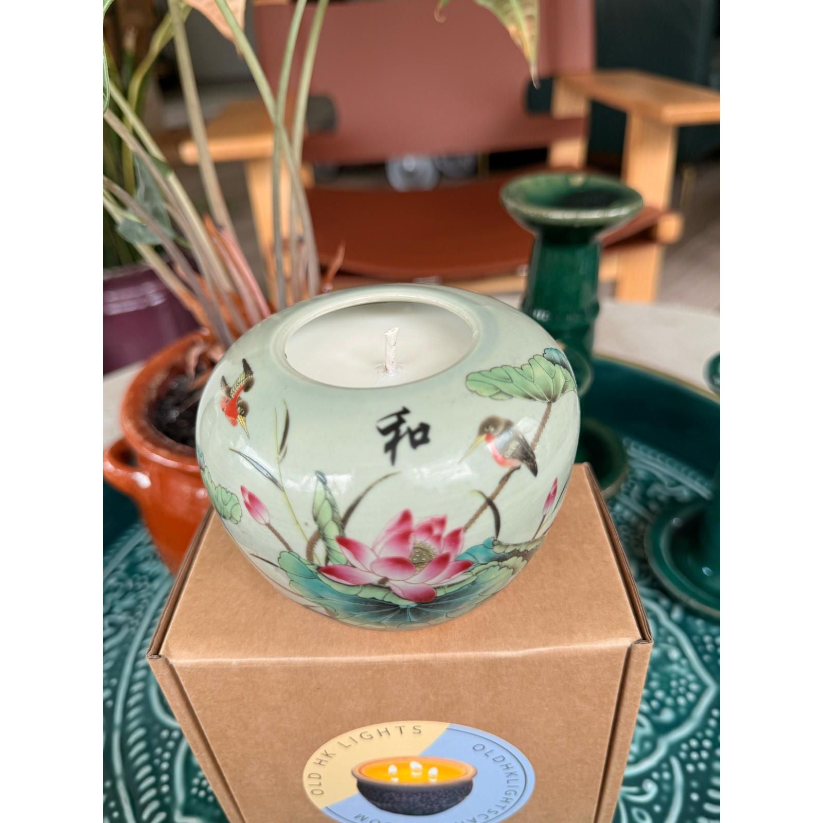 CANDLE: Mint Lotus Mini Ginger- Lobster Bay Scent