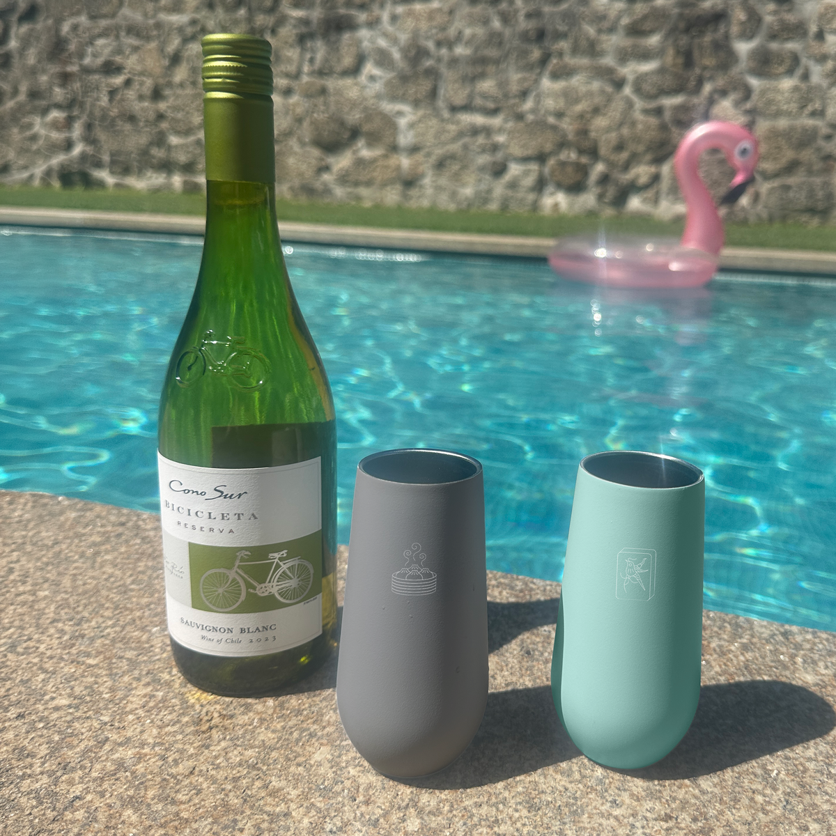 CHAMPAGNE FLUTE: Mahjong - All In