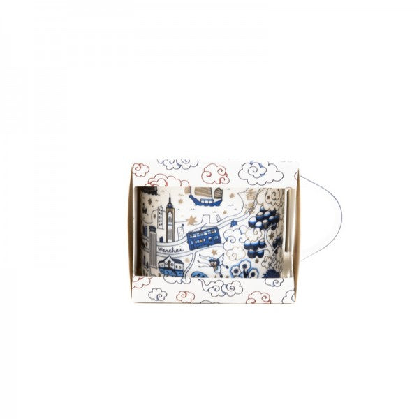 MUG: HK Toile Festive Mugs (2 colours)