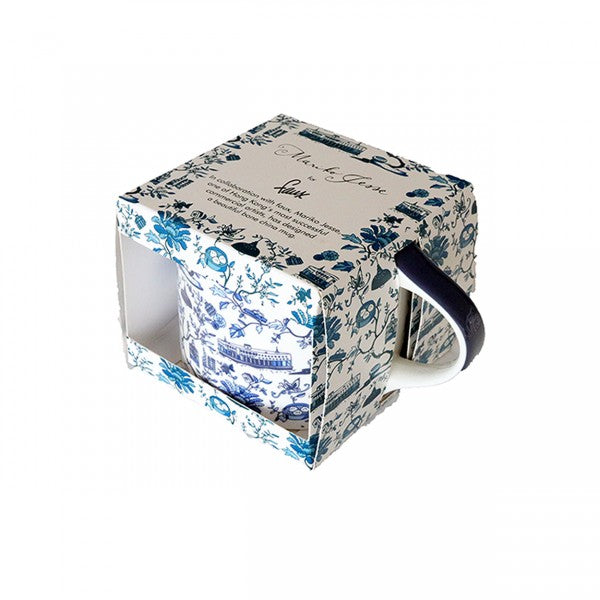 CERAMIC MUG: HK Toile (2 colours)