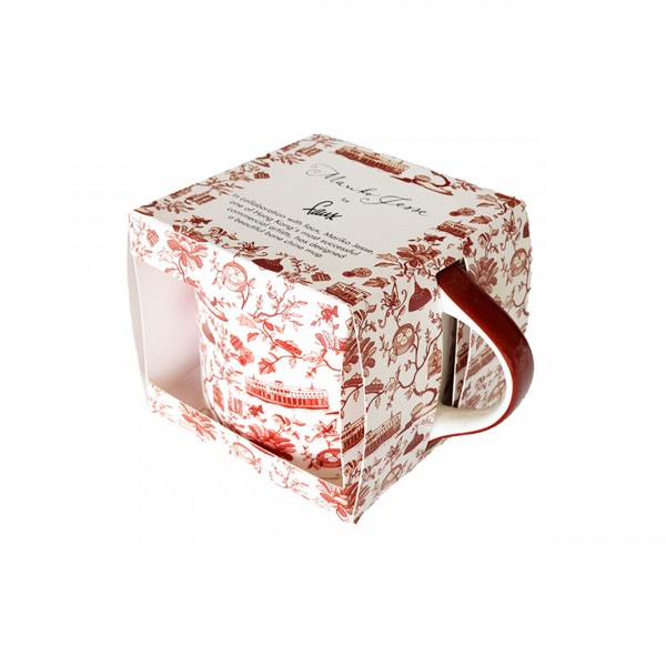 CERAMIC MUG: HK Toile (2 colours)