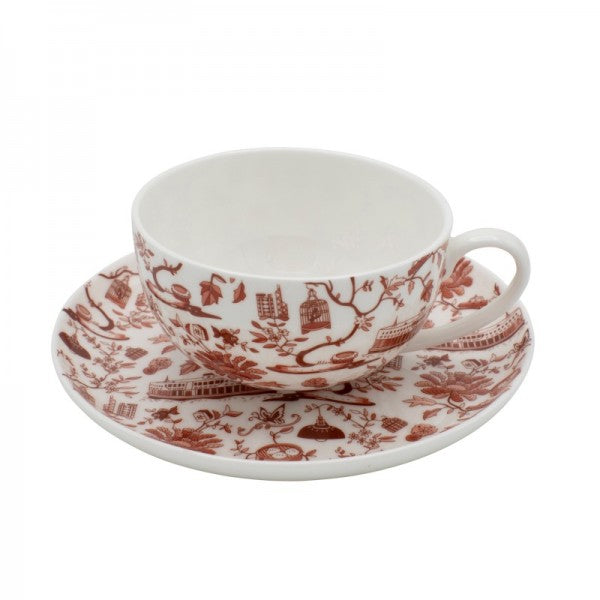 TEA SET: HK Toile  (2 colours)