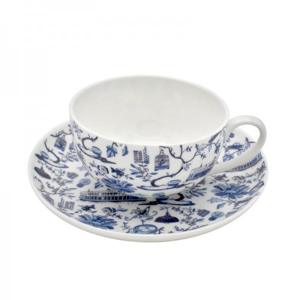 TEA SET: HK Toile  (2 colours)