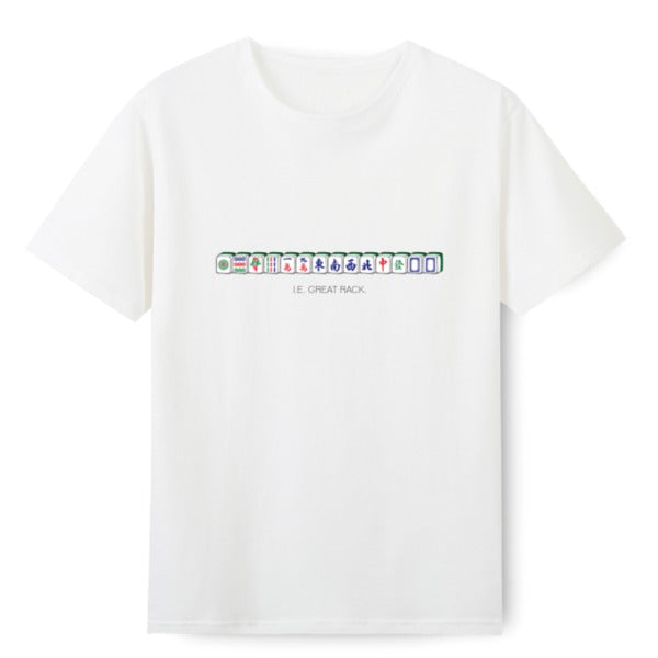 PERSONALISED T-SHIRT: Mahjong Designs (2 colours)