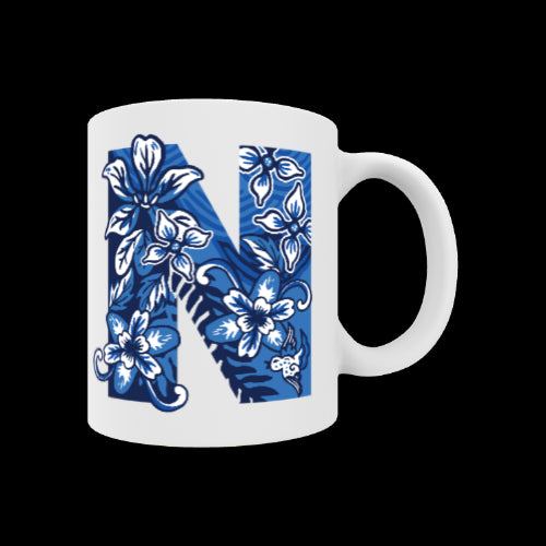CERAMIC MUG: CHINOISERIE ALPHABET (A-Z)