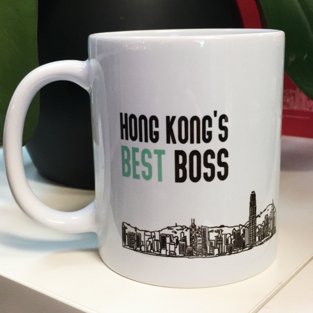 CERAMIC MUG: Best Boss in Hong Kong