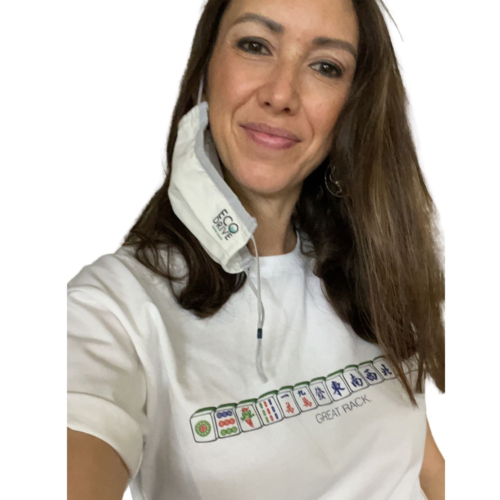 T-SHIRT: MAHJONG Great Rack (WHITE)