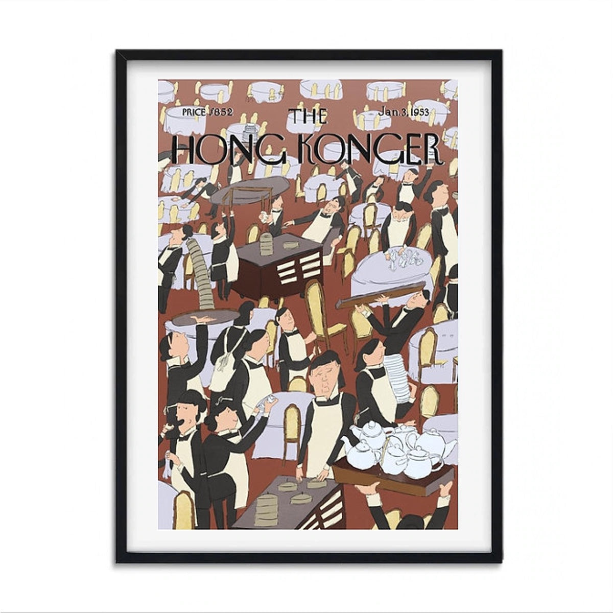Sophia Hotung Print: Dimsum Dénouement